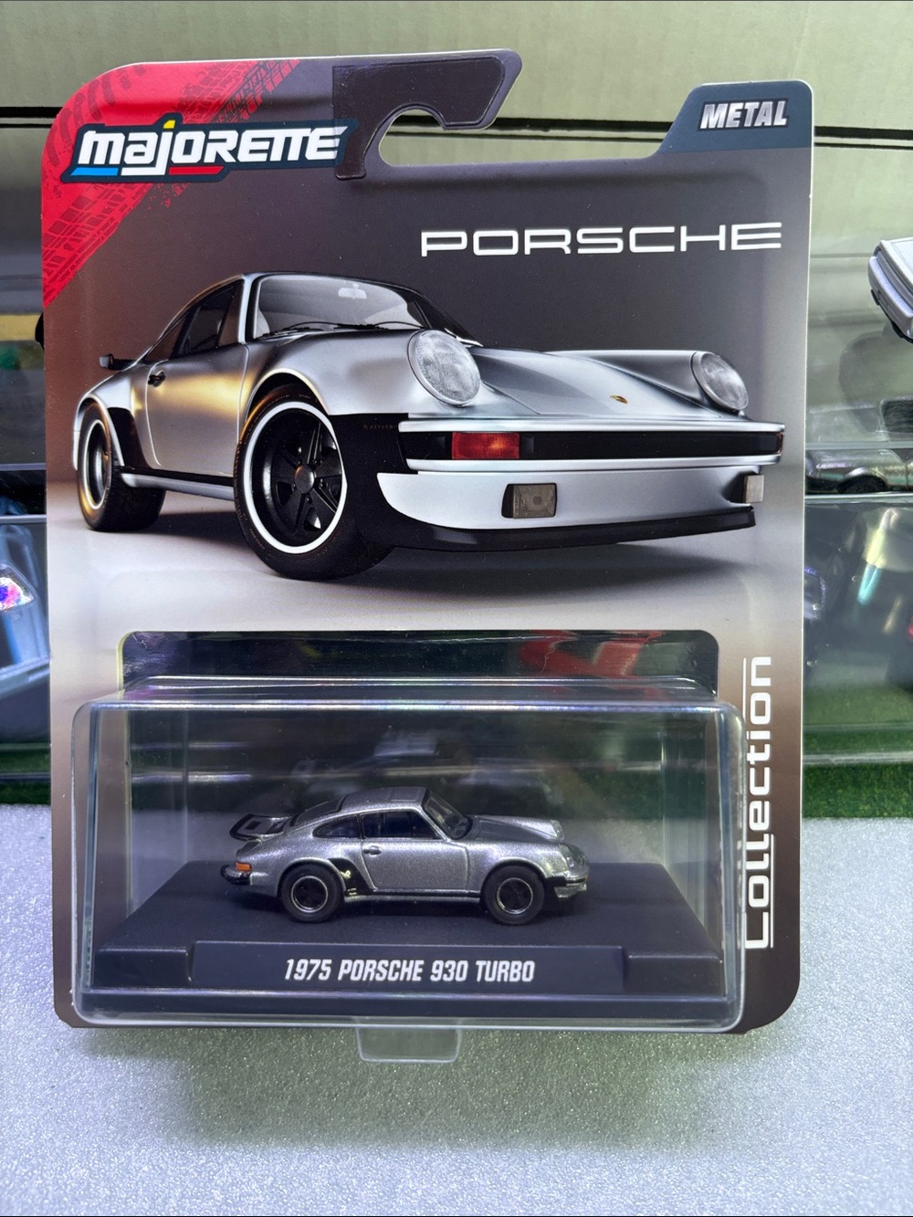Porsche 1975 930 Turbo Die-Cast Car - Silver